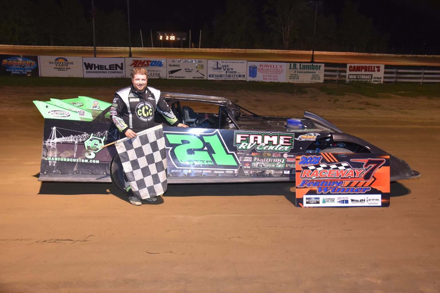 Matt Latta Scores His First Win Of Year At Raceway 7