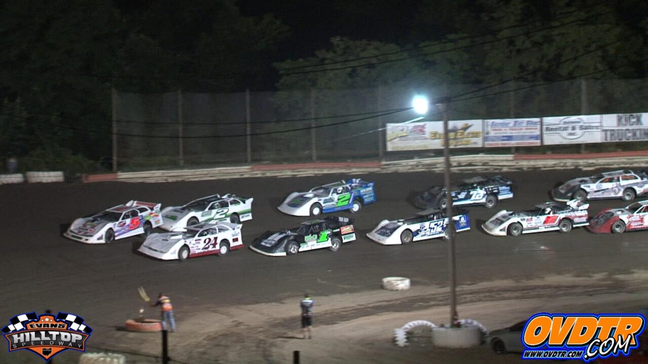 VIDEO Hilltop Speedway Steel Block Late Model Series Feature 6302023